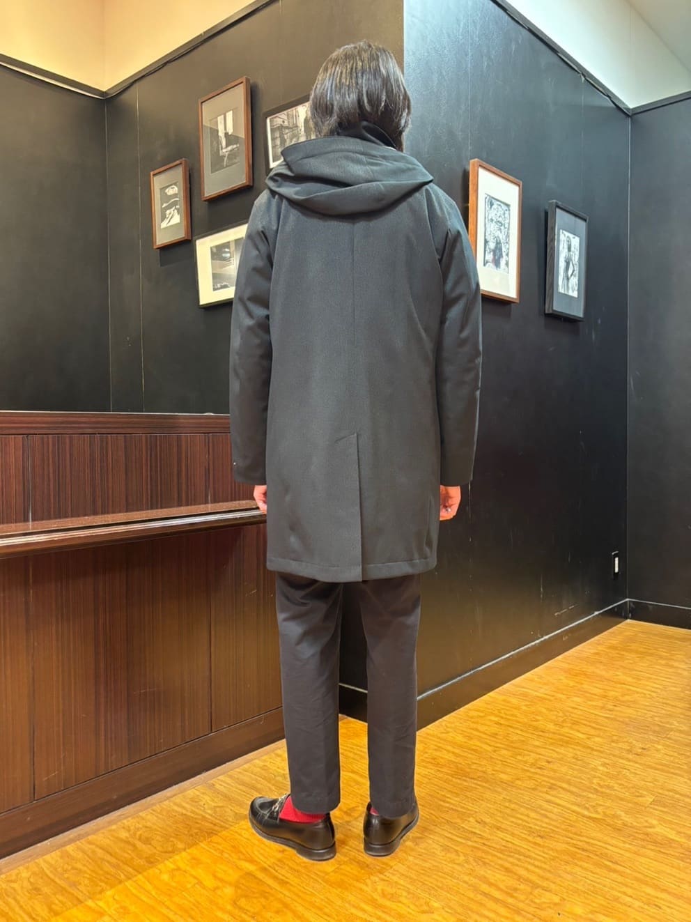 ニシカワさんの「TAKEO KIKUCHI｜【3WAY】ジャカードヘリンボン ダウンライナーブルゾン」を使ったコーディネート