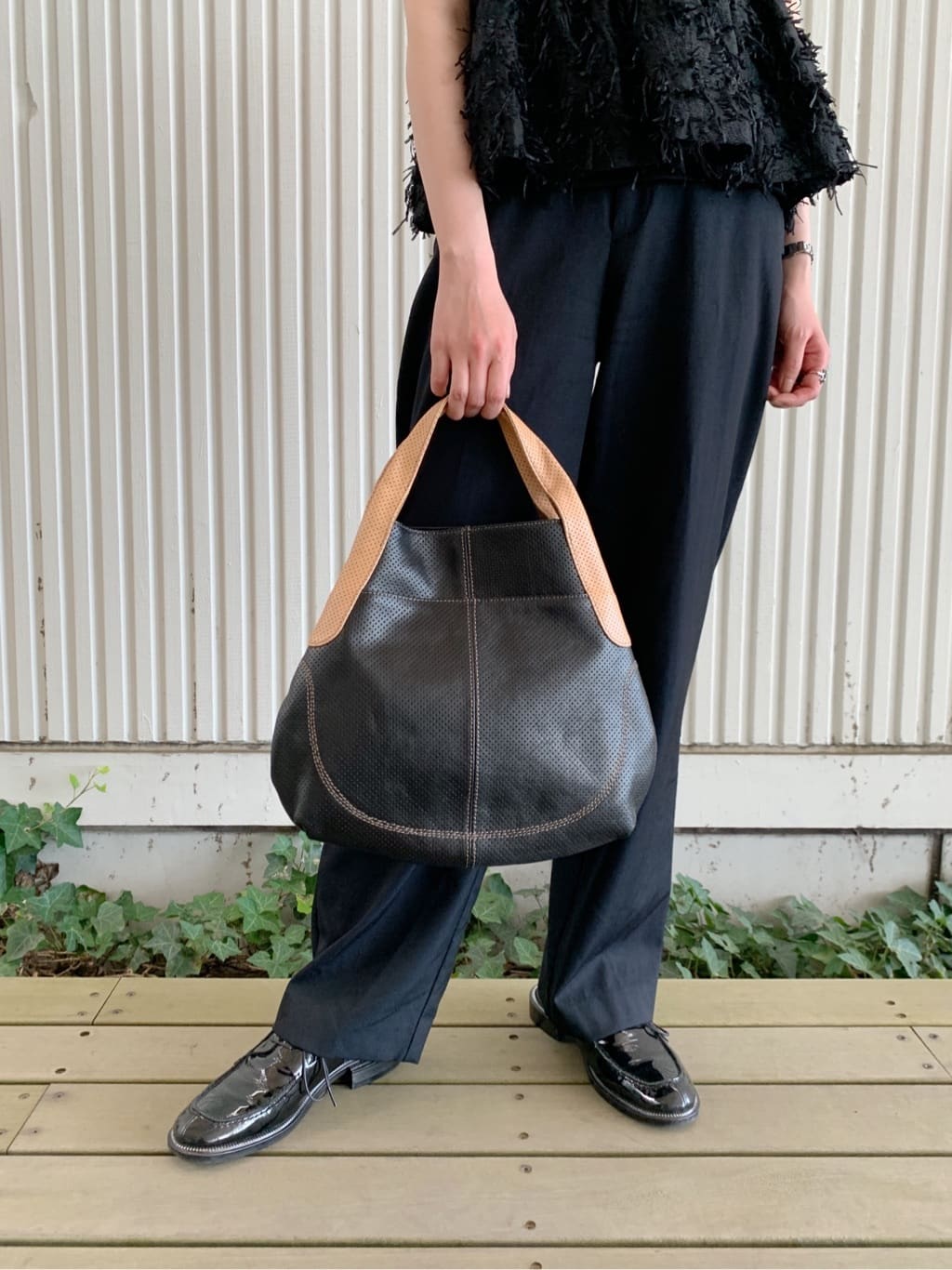 Iさんの「HIROKO HAYASHI｜VEIL(ヴェイル)ハンドバッグ」を使ったコーディネート