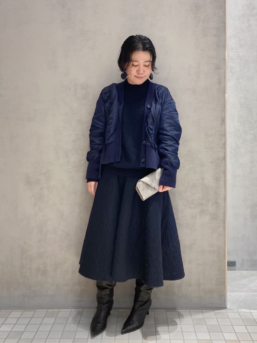 Cさんの「HIROKO HAYASHI｜DAMASCO（ダマスコ）長財布」を使ったコーディネート