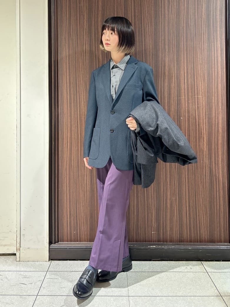 さやさんの「TAKEO KIKUCHI｜コインローファー」を使ったコーディネート