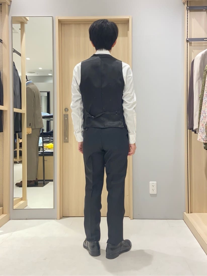 わいずみさんの「TAKEO KIKUCHI｜【Made in JAPAN】矢絣（やがすり）スーツ／スリーピース対応」を使ったコーディネート