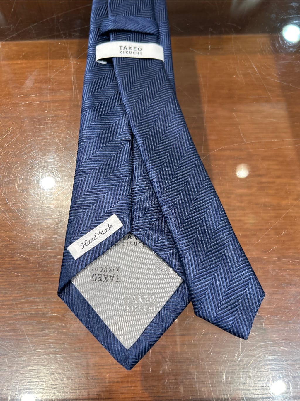 coheyさんの「TAKEO KIKUCHI｜【Made in JAPAN】矢絣（やがすり）シルクネクタイ」を使ったコーディネート
