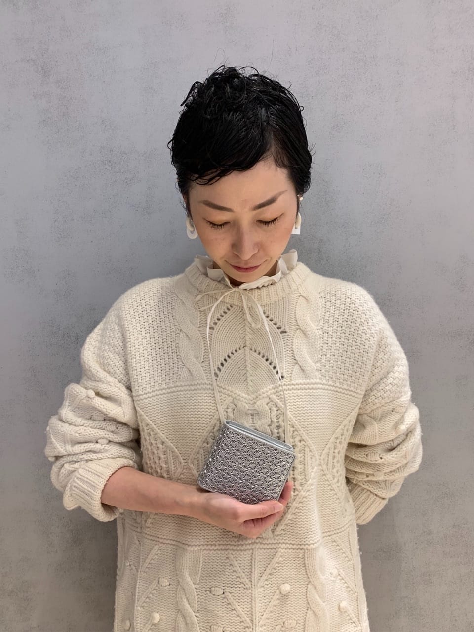 Kさんの「HIROKO HAYASHI｜GIRASOLE（ジラソーレ）二つ折り財布」を使ったコーディネート