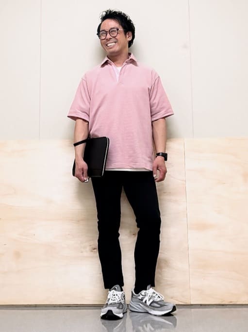 KENJI Iさんの「THE SHOP TK｜【ご好評につき再入荷！！】L字クラッチバッグ 冠婚葬祭/ビジネス/セレモニー/パーティー」を使ったコーディネート