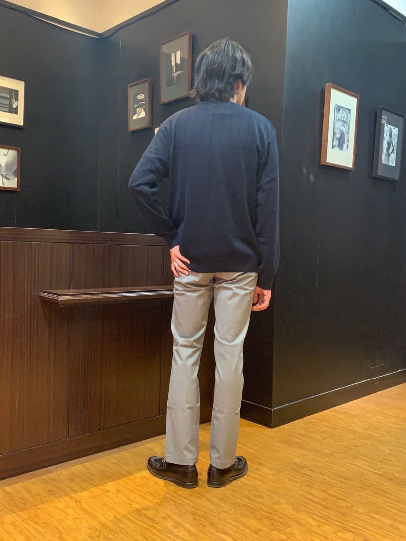 ニシカワさんの「TAKEO KIKUCHI｜【全7サイズ&times;8色展開！】トップマルチヘリンボン パンツ」を使ったコーディネート