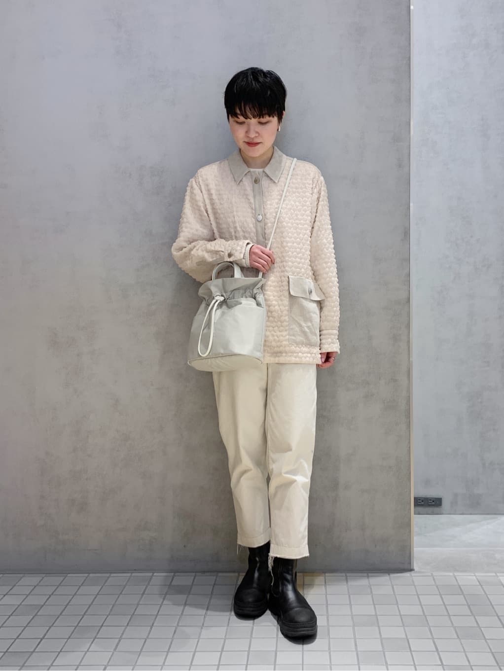 Iさんの「HIROKO HAYASHI｜LUINI（ルイーニ）ショルダーバッグ」を使ったコーディネート