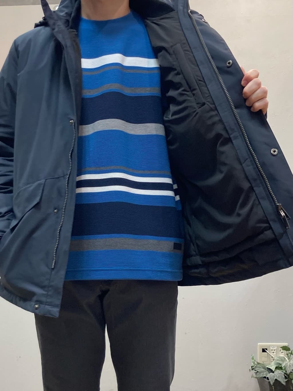 シュンさんの「TAKEO KIKUCHI｜【全7サイズ&times;8色展開！】トップマルチヘリンボン パンツ」を使ったコーディネート