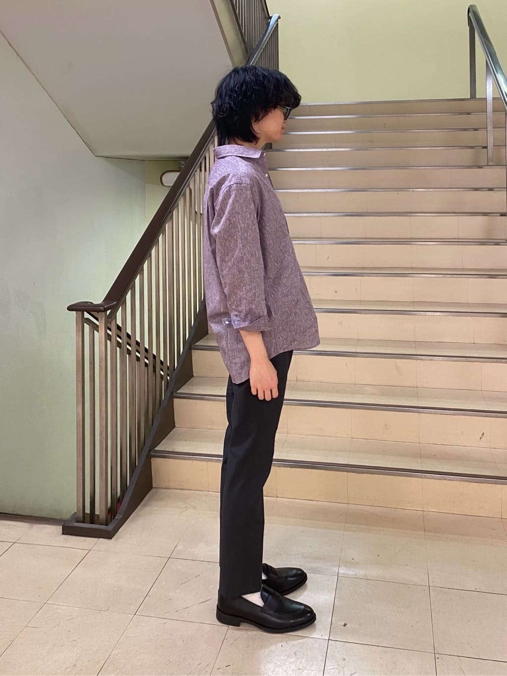 キムラさんの「TAKEO KIKUCHI｜コインローファー」を使ったコーディネート