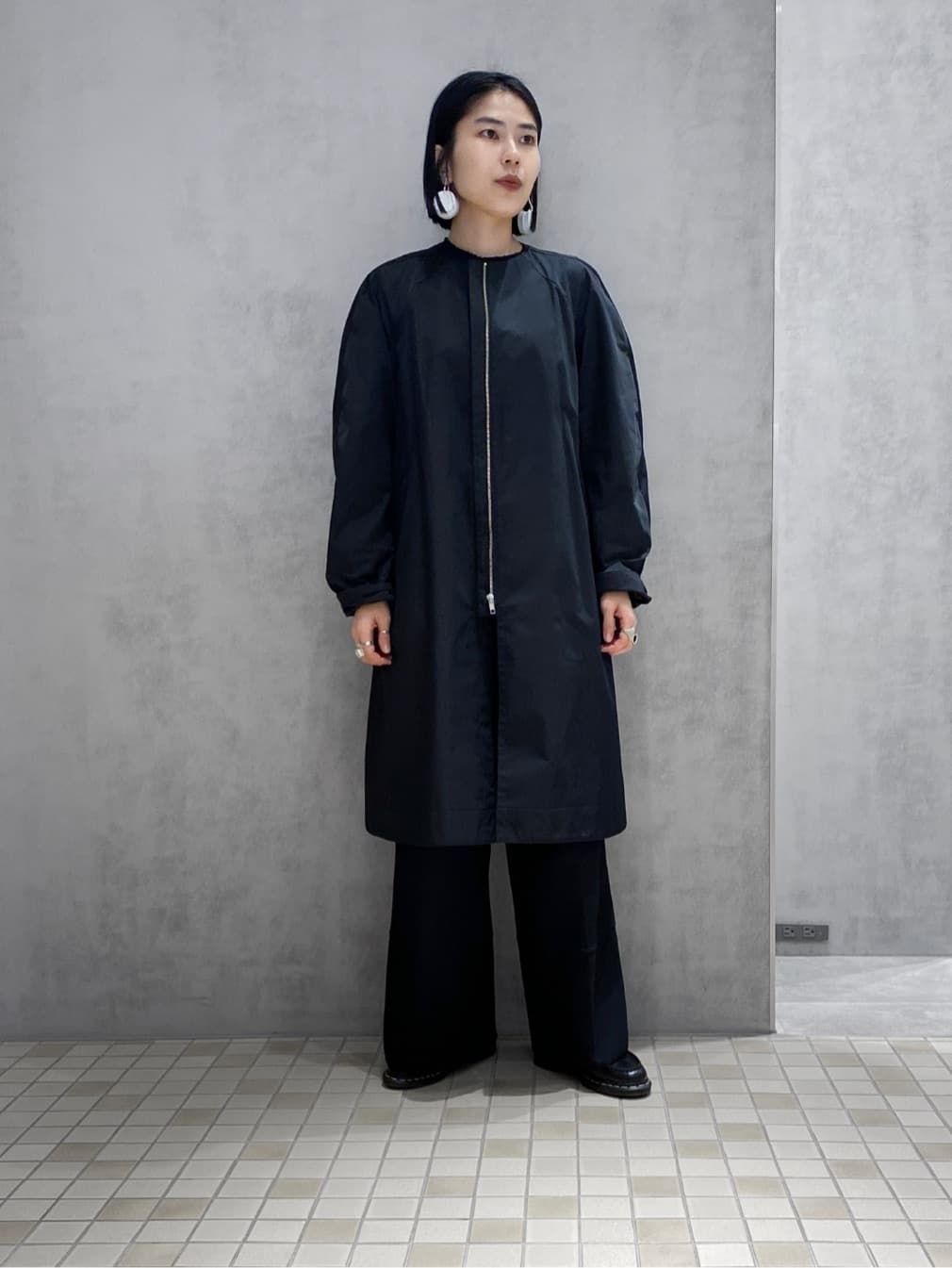 Uさんの「HIROKO HAYASHI｜PEPE CERCHIO（ペペ チェルキオ）イヤリング」を使ったコーディネート