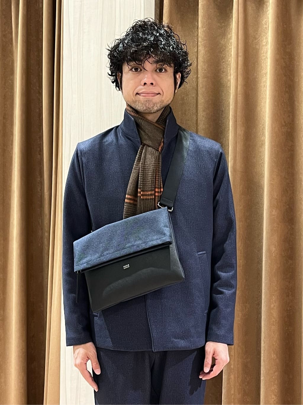 URAさんの「TAKEO KIKUCHI｜【DOWN FABRIC】ダウンファブリック スタンドカラーブルゾン」を使ったコーディネート