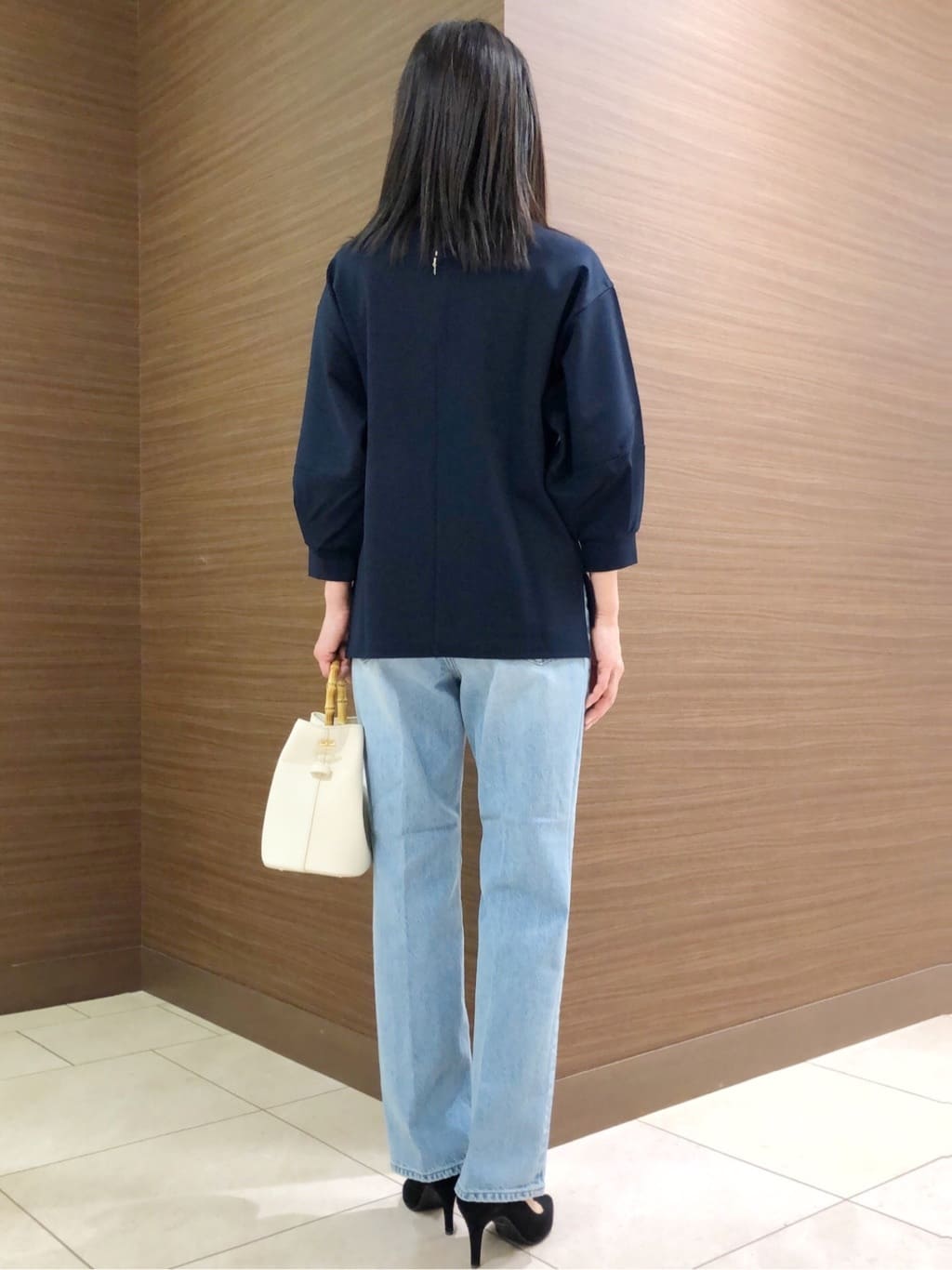 YUMIさんの「COUP DE CHANCE｜【環境に配慮したデニム】細身デニムパンツ」を使ったコーディネート