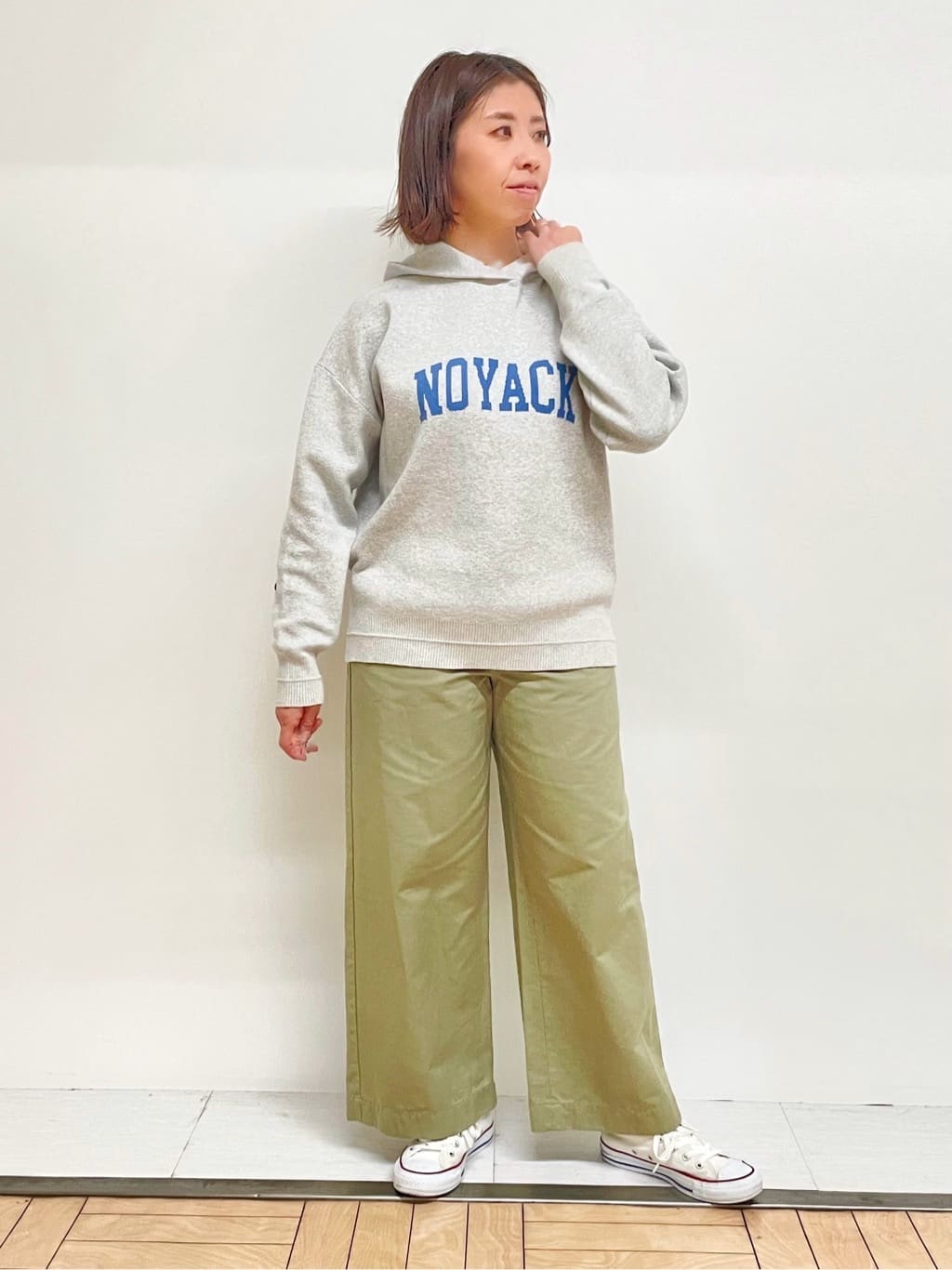 Akiさんの「Dessin｜【CONVERSE/コンバース】ハイカット」を使ったコーディネート