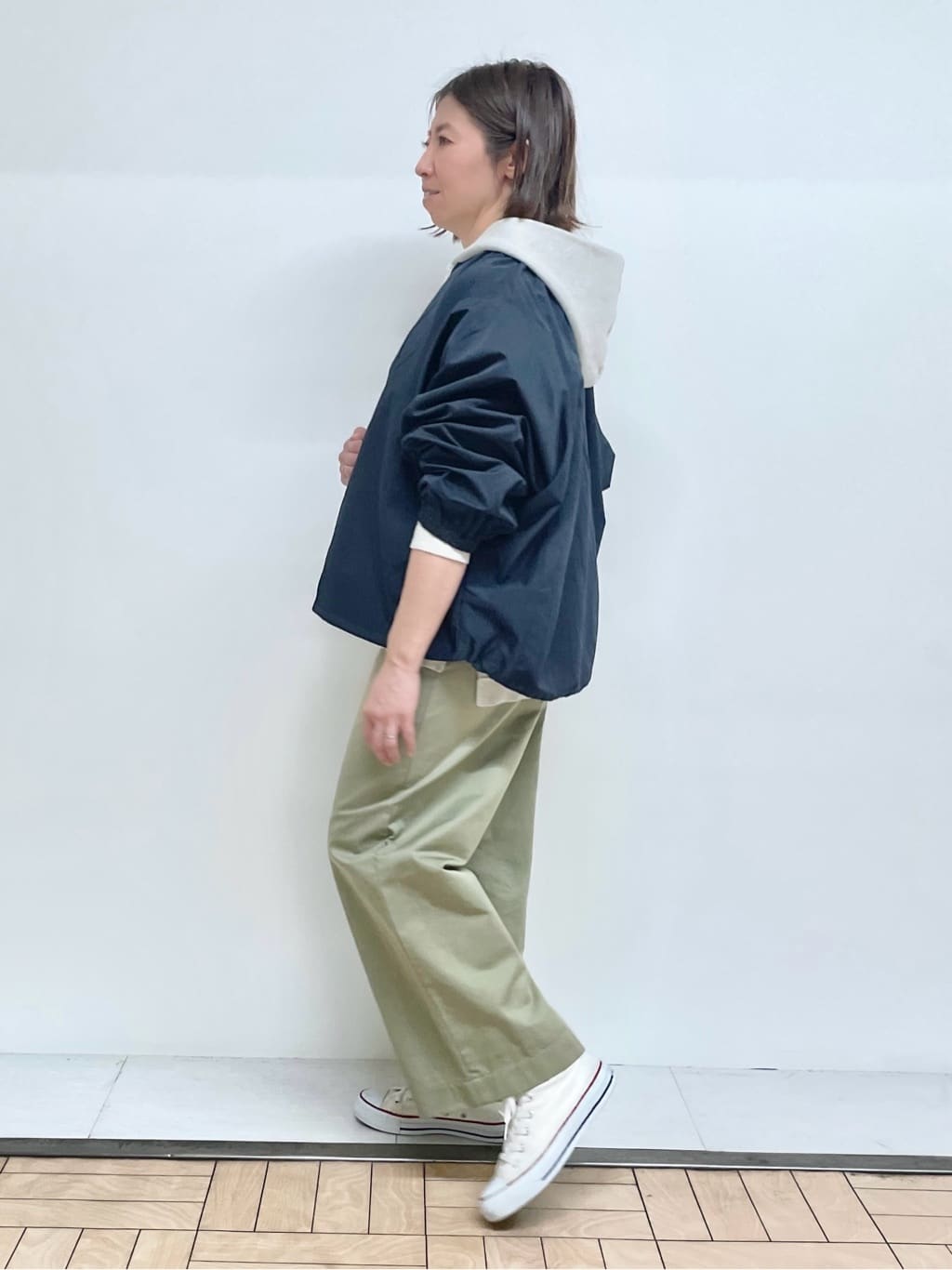 Akiさんの「Dessin｜【CONVERSE/コンバース】ハイカット」を使ったコーディネート