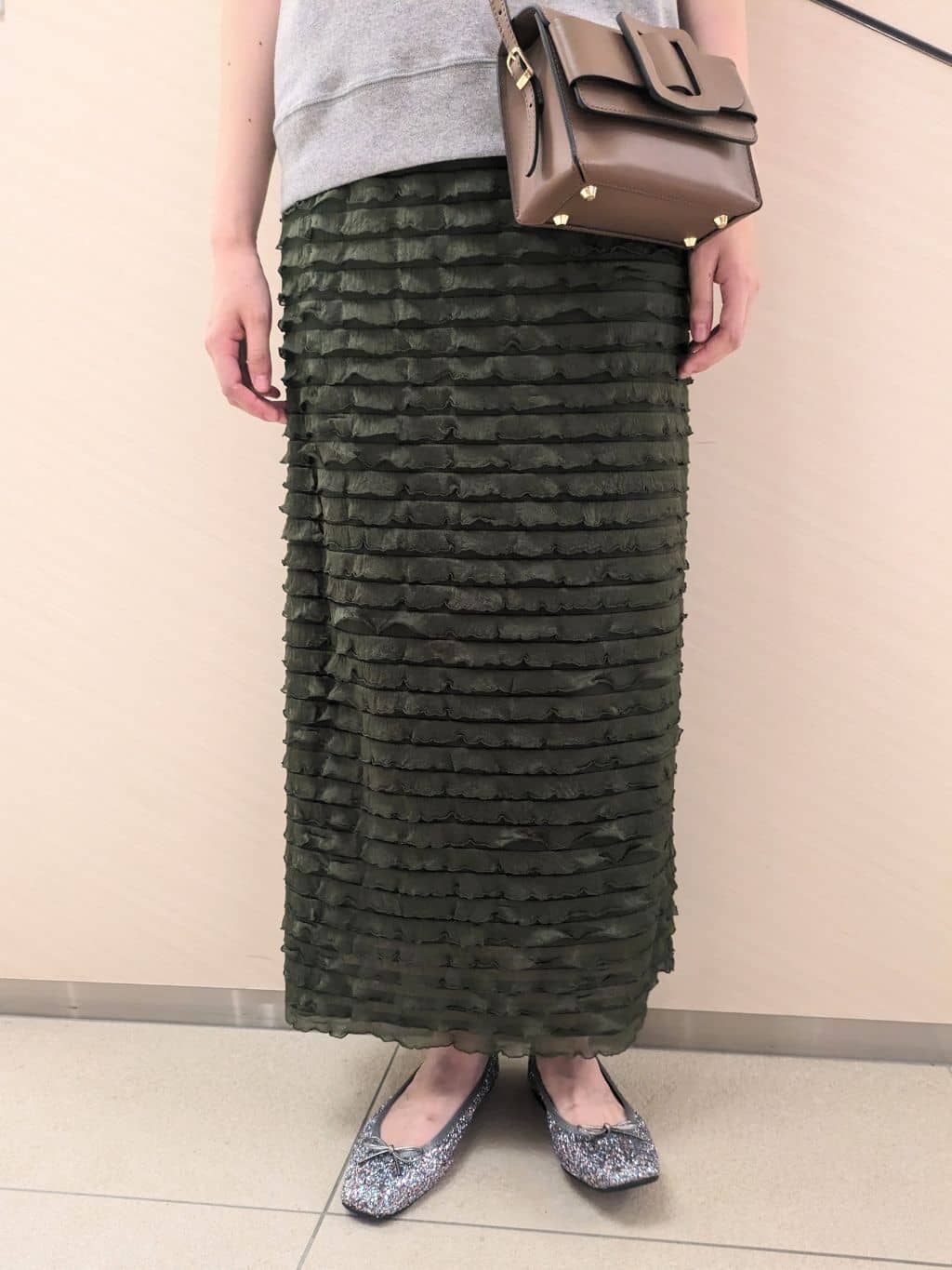 saoriさんの「DRESSTERIOR｜【定番/人気】ラグランハーフスリーブプルオーバー」を使ったコーディネート