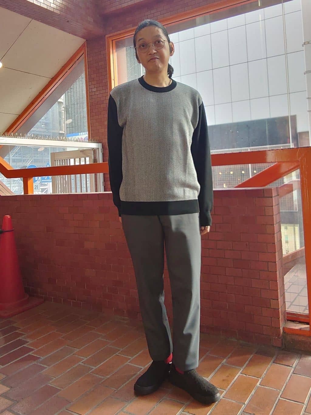 かしげるさんの「TAKEO KIKUCHI｜【DOWN FABRIC】ダウンファブリック スタンドカラーブルゾン」を使ったコーディネート