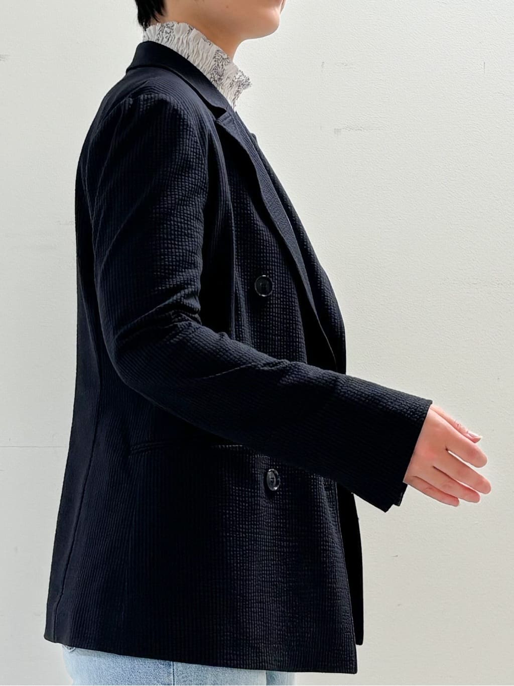 yasukoさんの「COUP DE CHANCE｜【環境に配慮したデニム】細身デニムパンツ」を使ったコーディネート