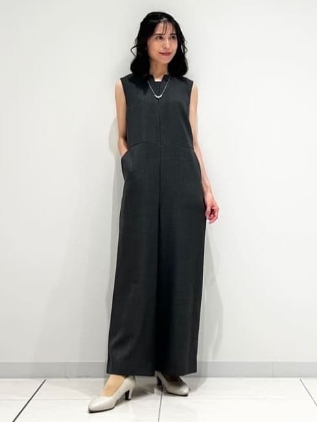 kayoさんの「INDIVI｜【セレモニーにおすすめ！】パール調トップネックレス」を使ったコーディネート