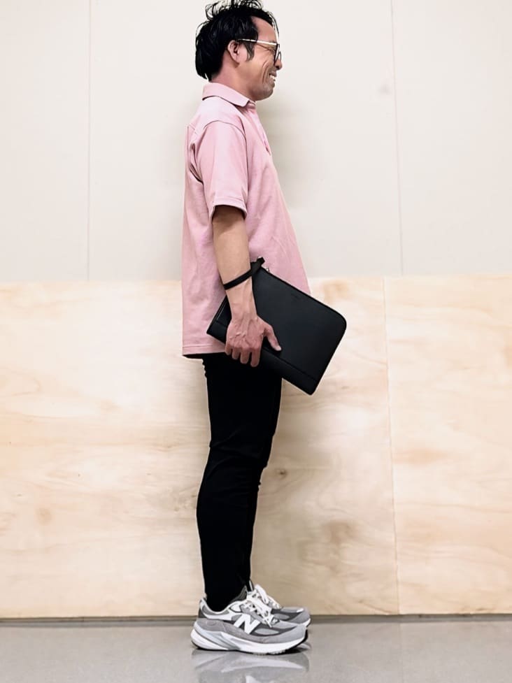 KENJI Iさんの「THE SHOP TK｜【ご好評につき再入荷！！】L字クラッチバッグ 冠婚葬祭/ビジネス/セレモニー/パーティー」を使ったコーディネート
