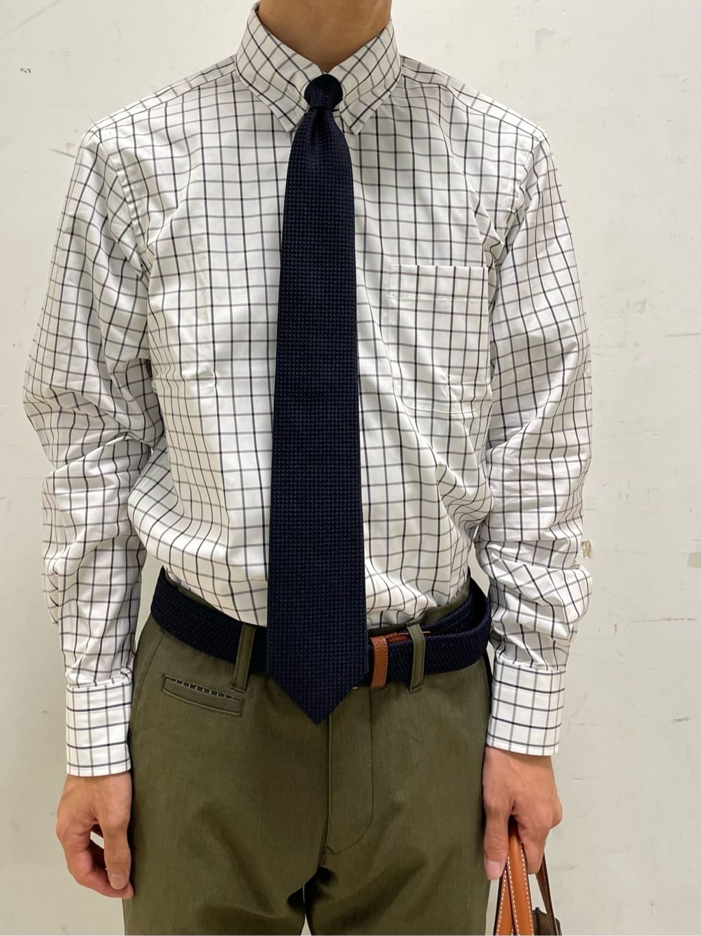 Okdさんの「TAKEO KIKUCHI｜【全7サイズ&times;8色展開！】トップマルチヘリンボン パンツ」を使ったコーディネート