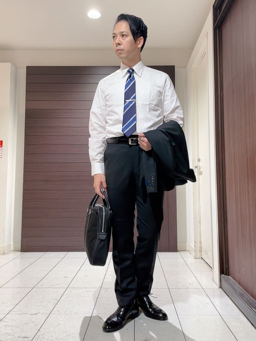 ToyoPさんの「TAKEO KIKUCHI｜【Made in JAPAN】ブロード レギュラーカラー ドレスシャツ」を使ったコーディネート