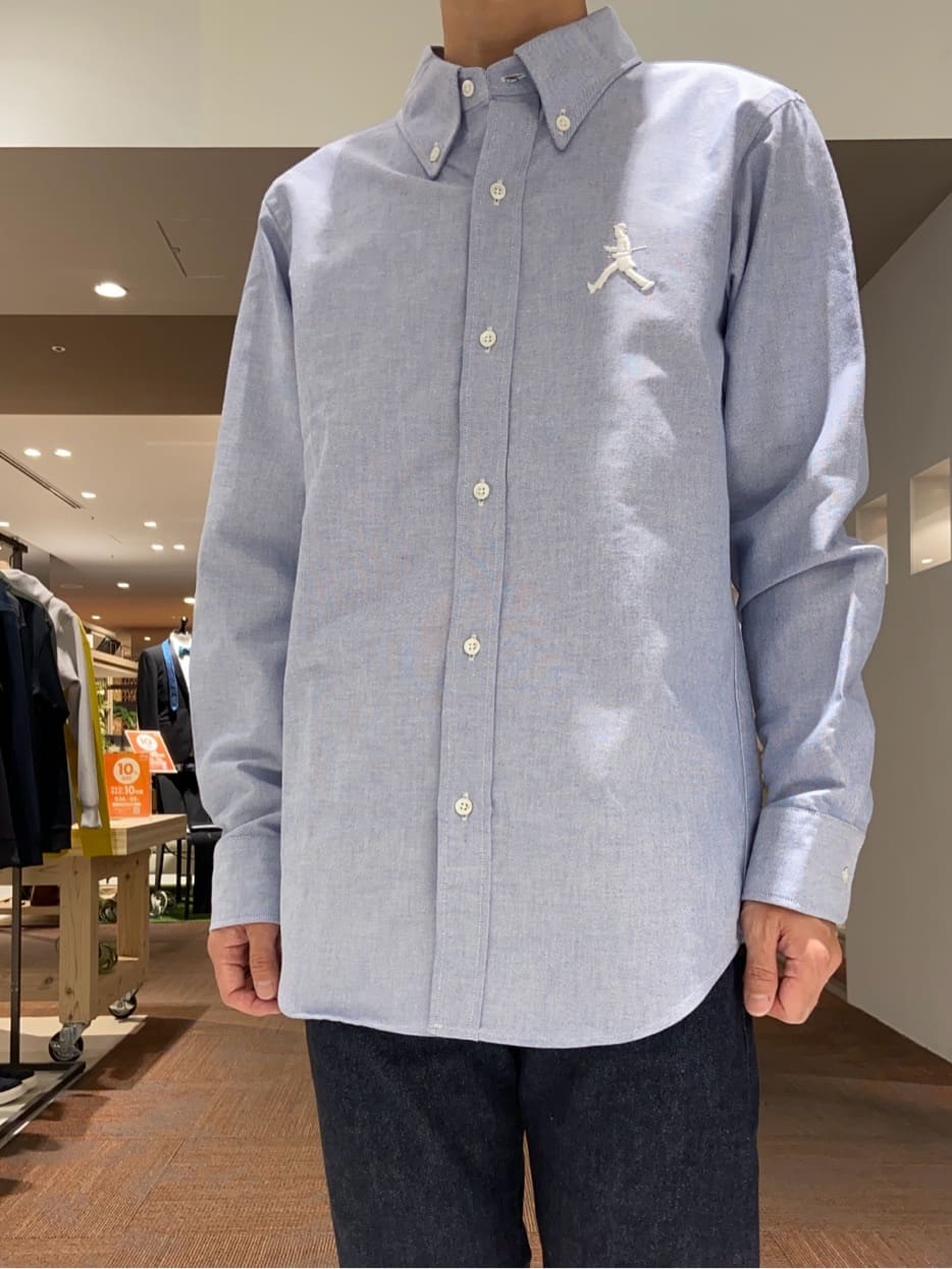 わいずみさんの「TAKEO KIKUCHI｜【Sサイズ～】ラスタウォーカー ボタンダウンシャツ」を使ったコーディネート
