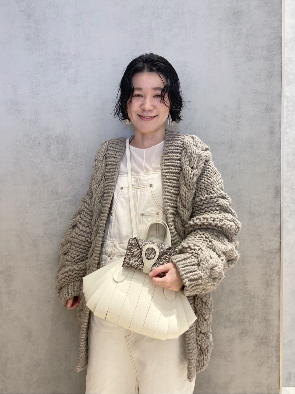 Cさんの「HIROKO HAYASHI｜OSSO VIVO（オッソ ヴィーヴォ）2WAYハンドバッグ」を使ったコーディネート