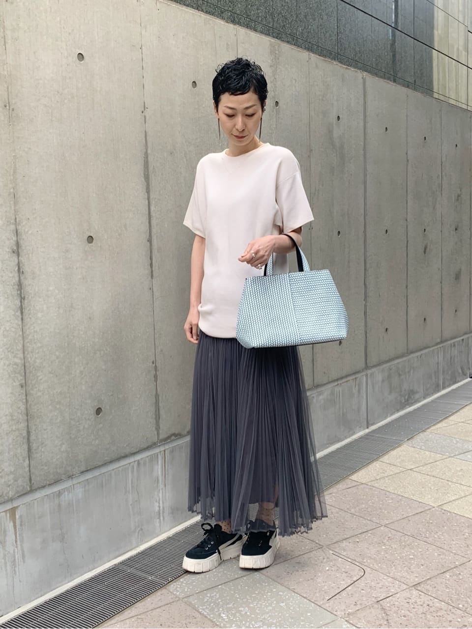 Kさんの「HIROKO HAYASHI｜OTTICA（オッティカ）ハンドトートバッグS」を使ったコーディネート