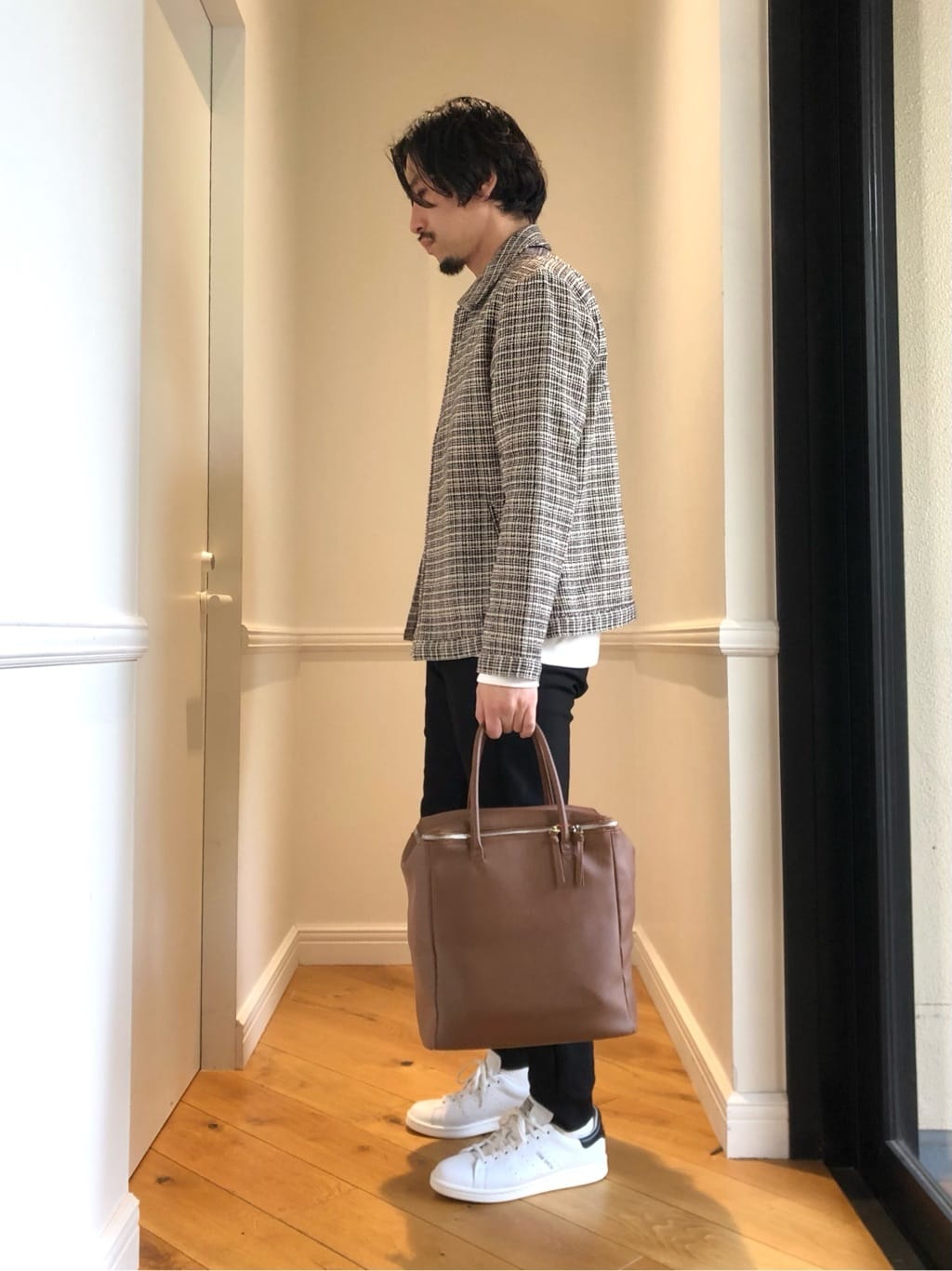 kawarataniさんの「DRESSTERIOR｜エクスクルーシブフライスロングTシャツ」を使ったコーディネート