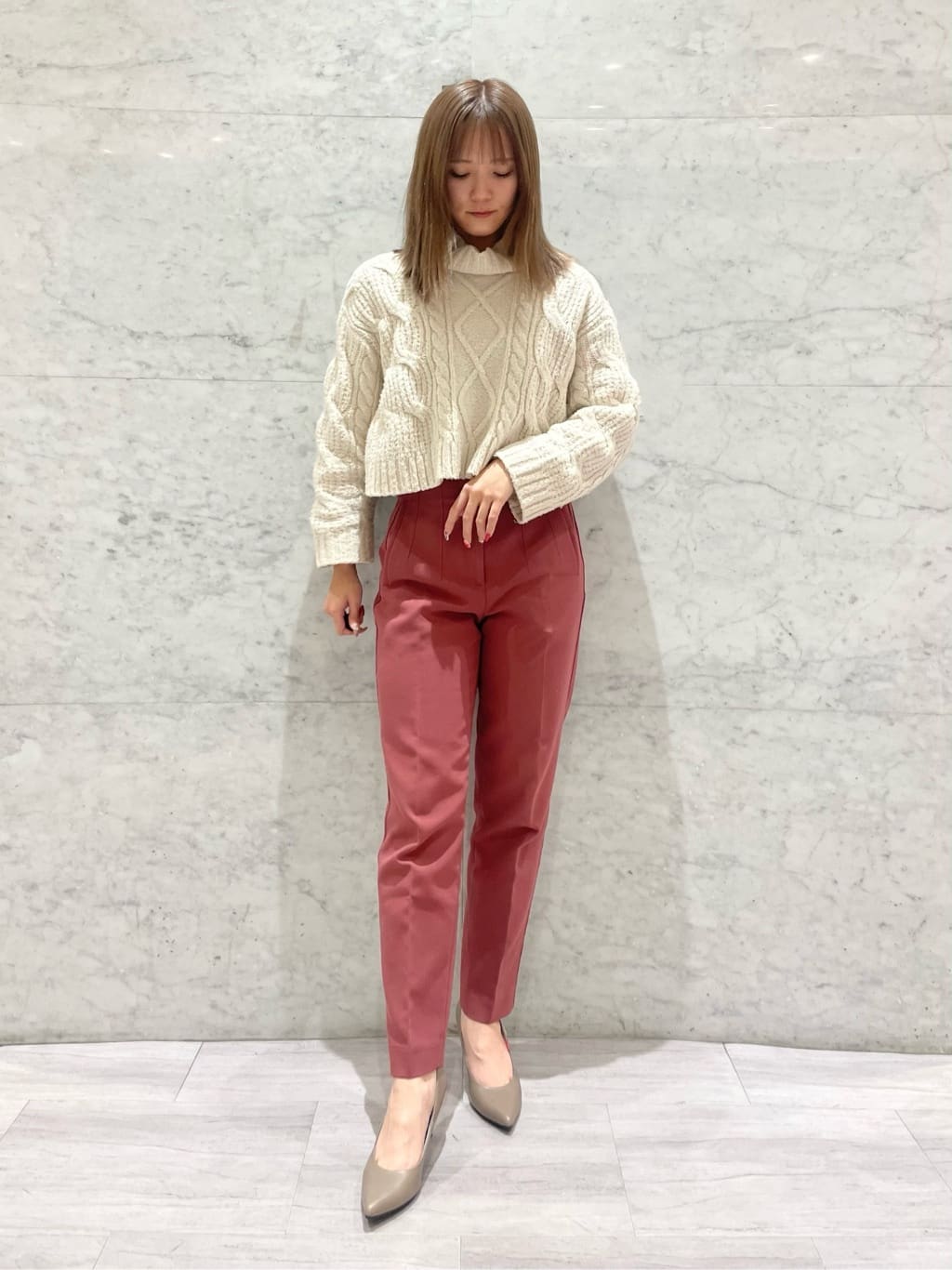 manamiさんの「ESPERANZA｜12時間パンプスEveryDayPlane「約7.5cmヒール」」を使ったコーディネート