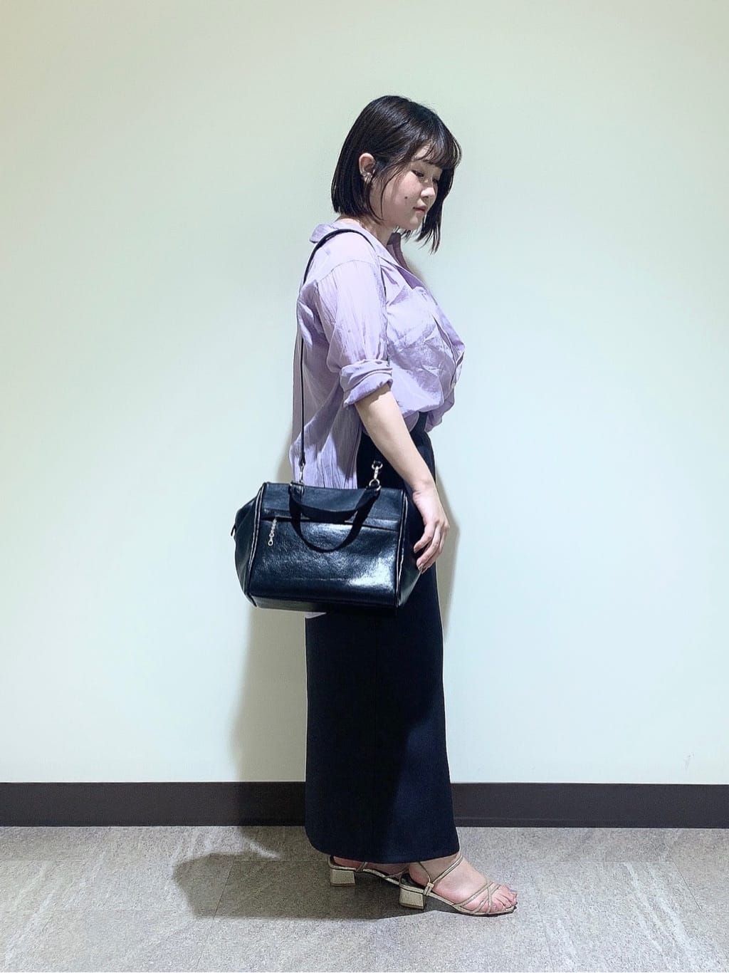 mさんの「HIROKO HAYASHI｜FOGLIO（フォーリオ）2wayバッグ」を使ったコーディネート