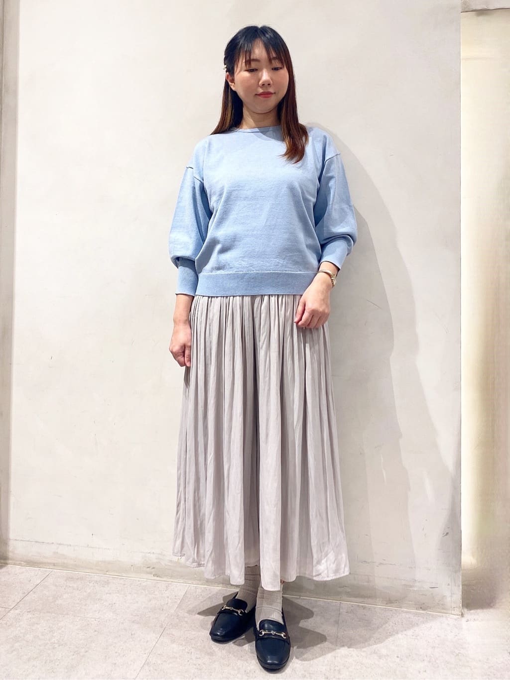 yayoiさんの「grove｜【Lee別注】スクエアショルダー」を使ったコーディネート