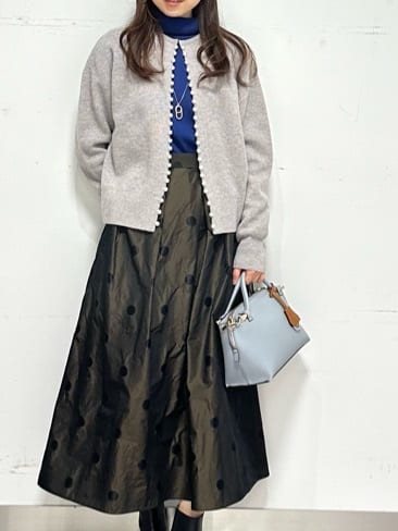 Miwaさんの「UNTITLED｜【日本製／2WAY衿】スタンドカラー ロングコート」を使ったコーディネート