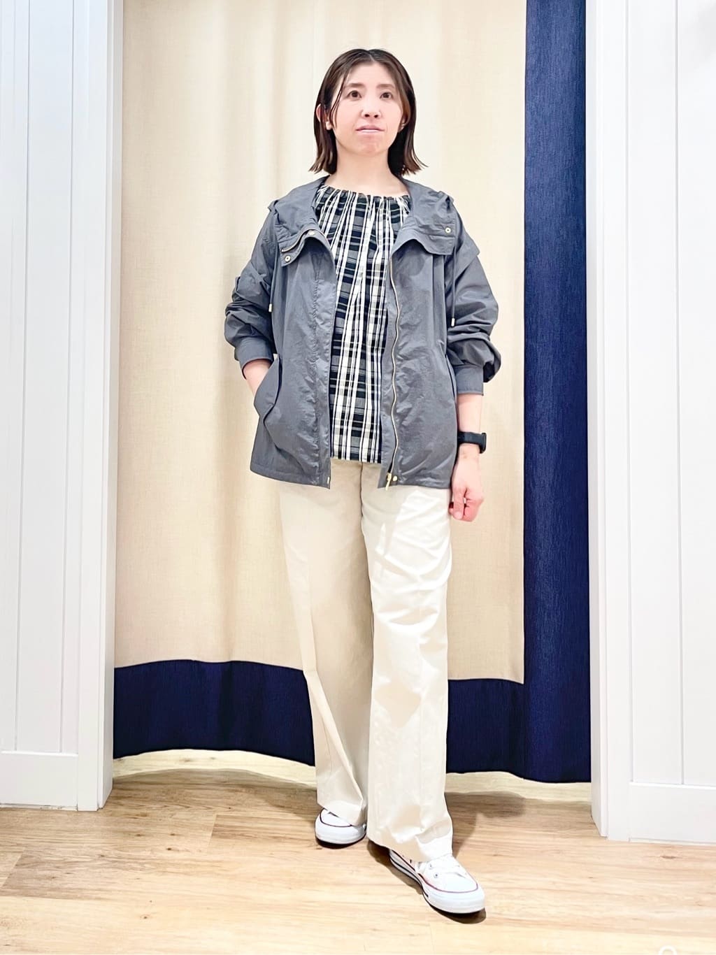 Akiさんの「Dessin｜【CONVERSE/コンバース】ハイカット」を使ったコーディネート