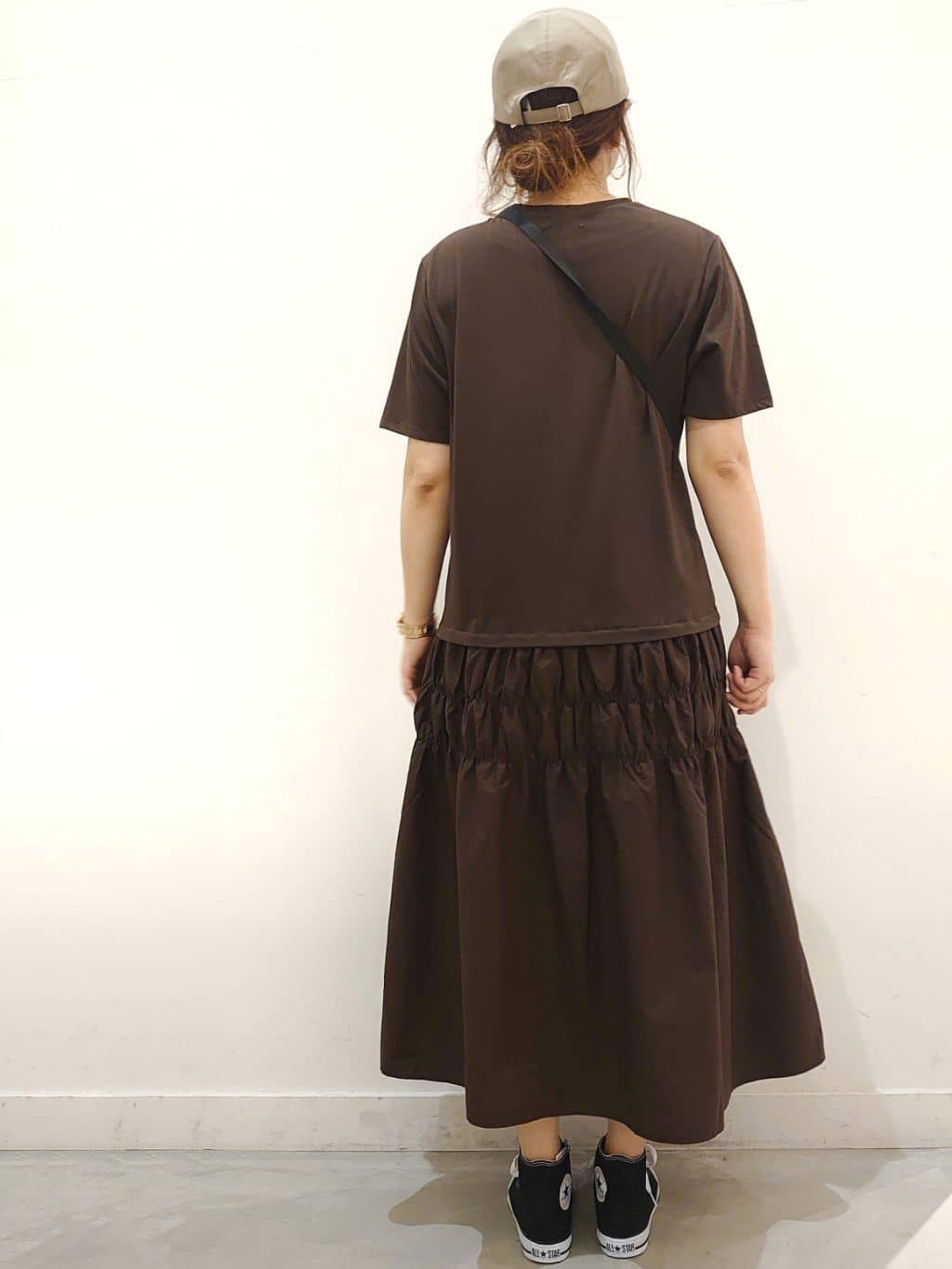 minamiさんの「OPAQUE.CLIP｜CONVERSE キャンバス オールスター HI」を使ったコーディネート