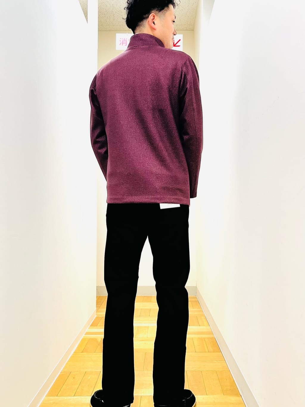 晃さんの「TAKEO KIKUCHI｜【DOWN FABRIC】ダウンファブリック スタンドカラーブルゾン」を使ったコーディネート