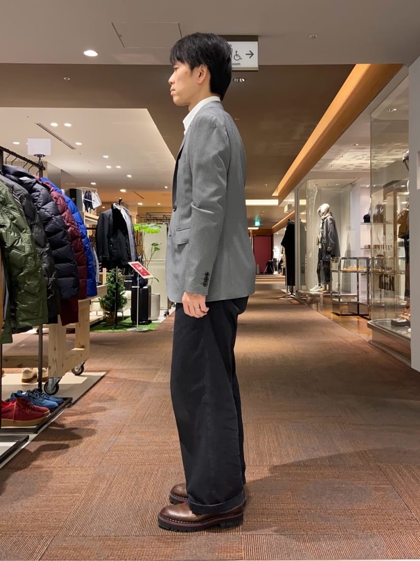 わいずみさんの「TAKEO KIKUCHI｜【Made in JAPAN】ブロード レギュラーカラー ドレスシャツ」を使ったコーディネート