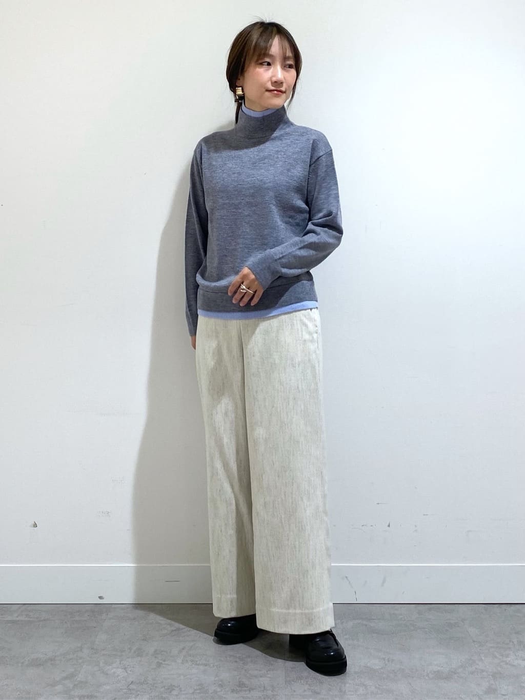 mamiさんの「INDIVI｜【定番人気！/名品コート/日本製】ウール100%チェスターコート」を使ったコーディネート