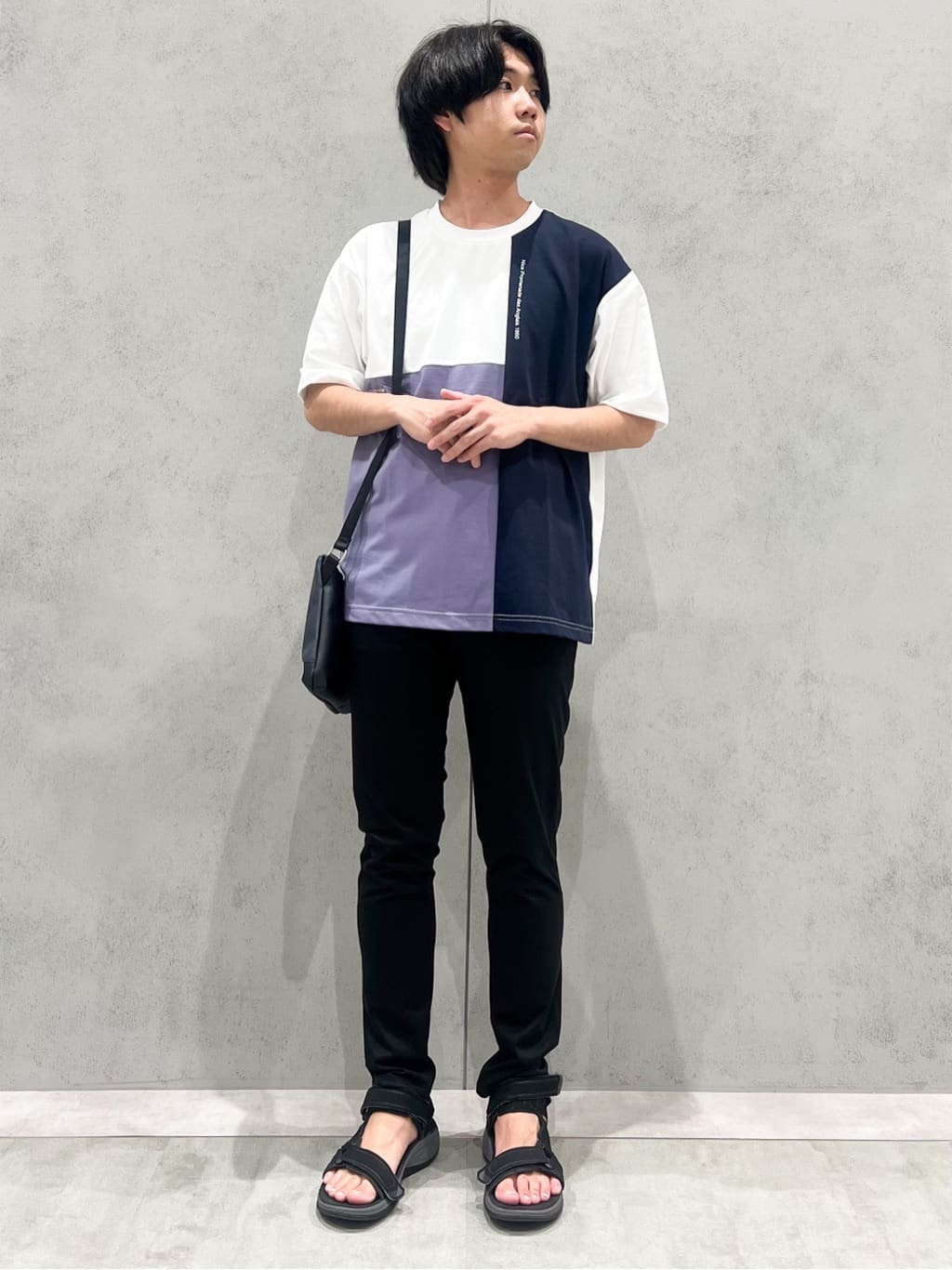 SHI-MAさんの「THE SHOP TK｜サフィアーノミニサコッシュ」を使ったコーディネート