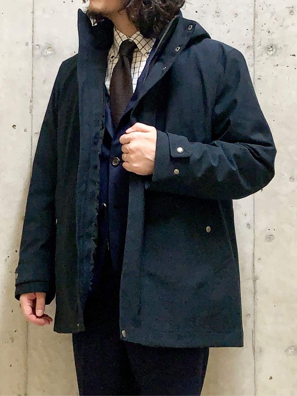 木村剛さんの「TAKEO KIKUCHI｜【3WAY】LANATEC ECO(R) ダウンライナー ブルゾン」を使ったコーディネート