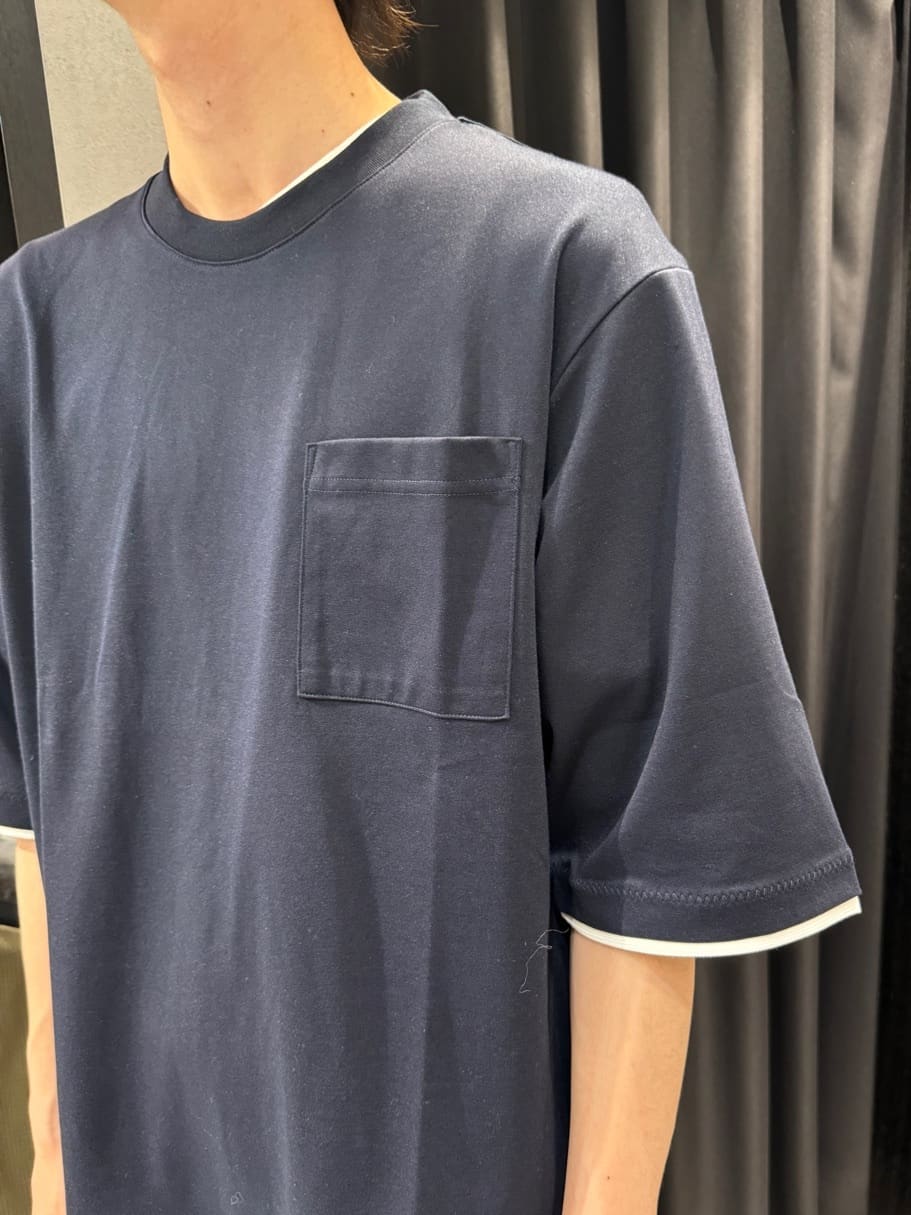 よっしーさんの「TAKEO KIKUCHI｜【Made in JAPAN】播州織 ヘリンボン ストレート パンツ」を使ったコーディネート