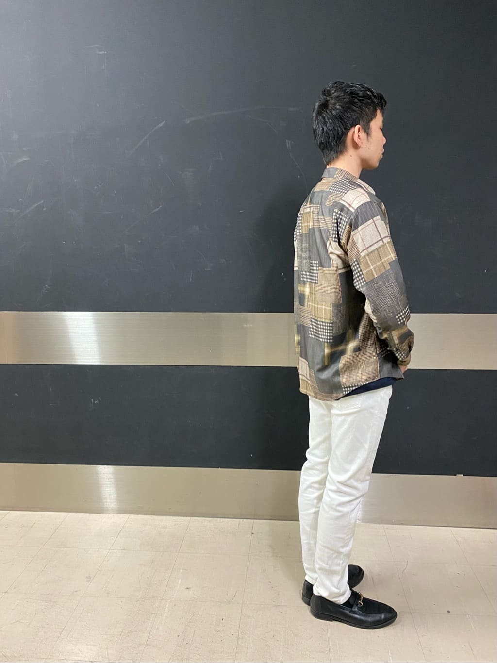 shoumaさんの「TAKEO KIKUCHI｜【Sサイズ～】ストレッチ デニム パンツ」を使ったコーディネート