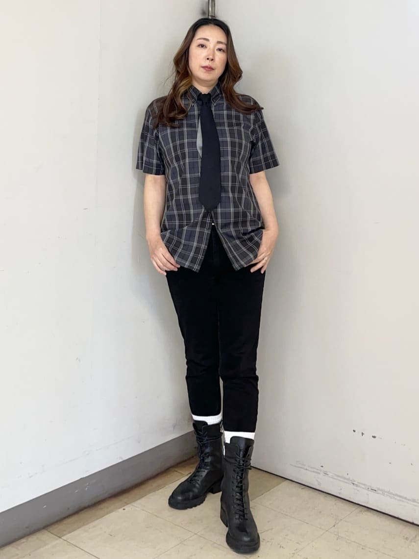 iwさんの「TAKEO KIKUCHI｜ラスタウォーカー スポーツソックス」を使ったコーディネート