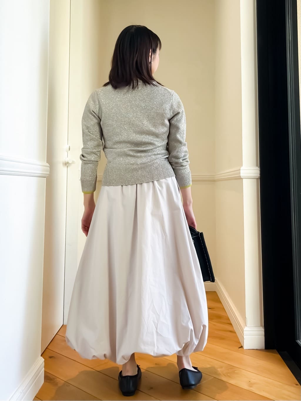HOMMAさんの「DRESSTERIOR｜◆ソフトレザーバレエシューズ」を使ったコーディネート