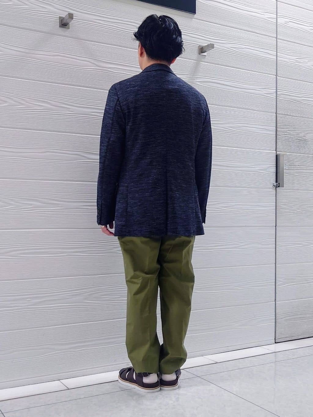 かずさんの「TAKEO KIKUCHI｜【刺繍ロゴT】スムース ワンポイント Tシャツ」を使ったコーディネート
