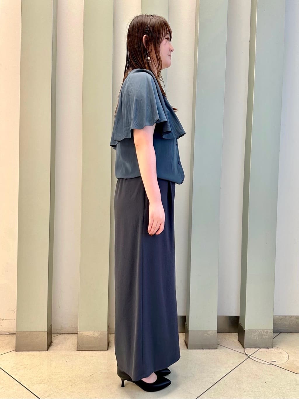  IRIさんの「UNTITLED｜【日本製・本革】Comfit Dresser Pumps（コンフィットドレッサーパンプス）」を使ったコーディネート