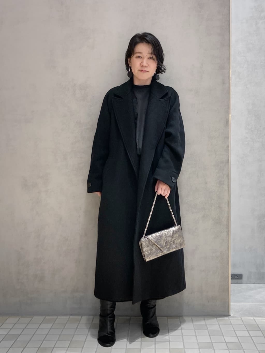 Cさんの「HIROKO HAYASHI｜DAMASCO（ダマスコ）チェーン付長財布」を使ったコーディネート