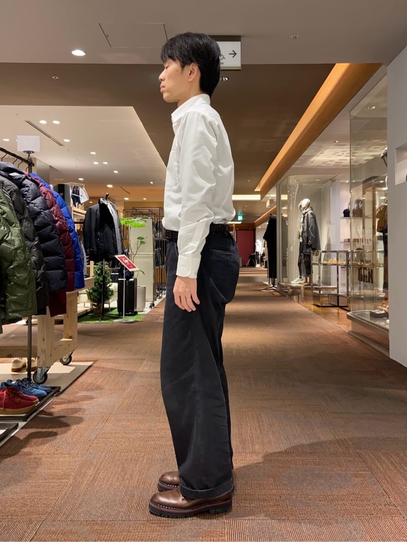わいずみさんの「TAKEO KIKUCHI｜【Made in JAPAN】ブロード レギュラーカラー ドレスシャツ」を使ったコーディネート