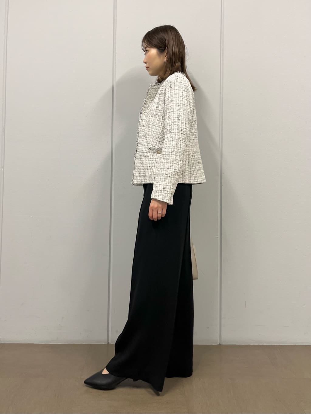 shokoさんの「INDIVI｜◆【合皮／マルチWAY／サブバッグ付】ミニショルダーバッグ」を使ったコーディネート