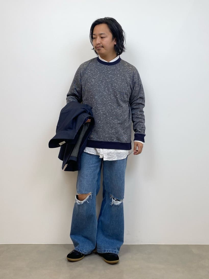 Matsumotoさんの「TAKEO KIKUCHI｜【DOWN FABRIC】ダウンファブリック スタンドカラーブルゾン」を使ったコーディネート