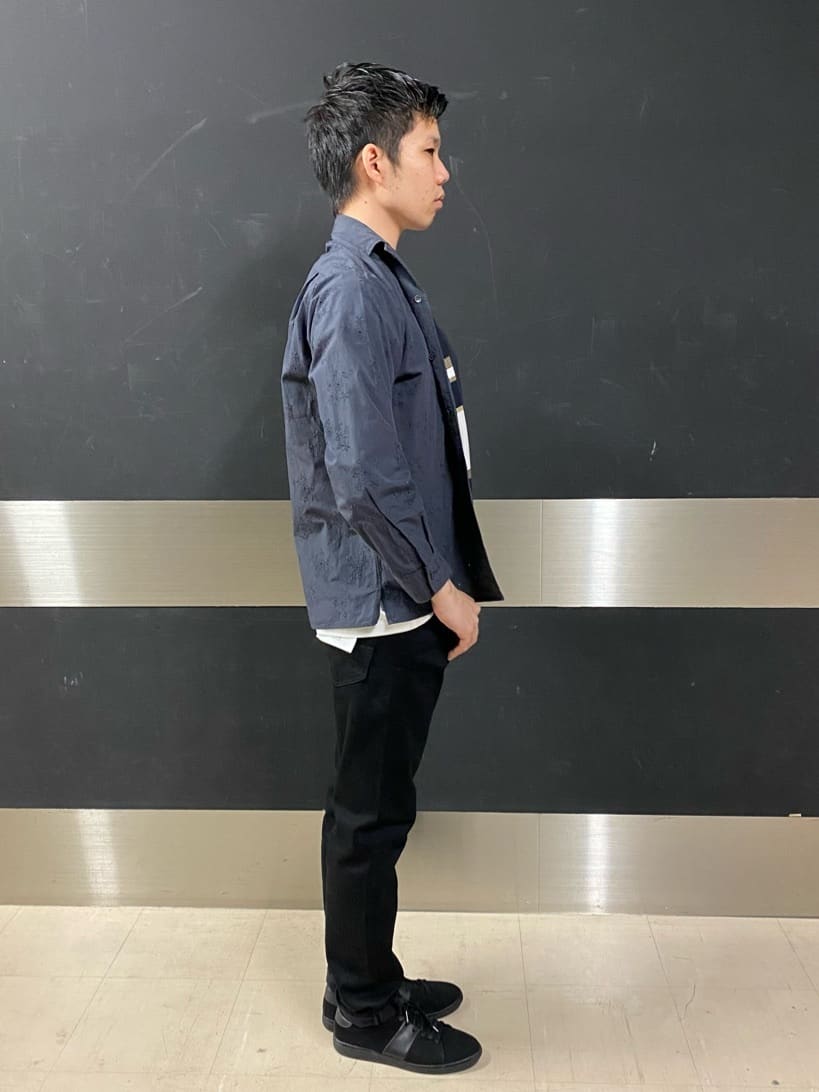 shoumaさんの「TAKEO KIKUCHI｜【Sサイズ～】ストレッチ デニム パンツ」を使ったコーディネート